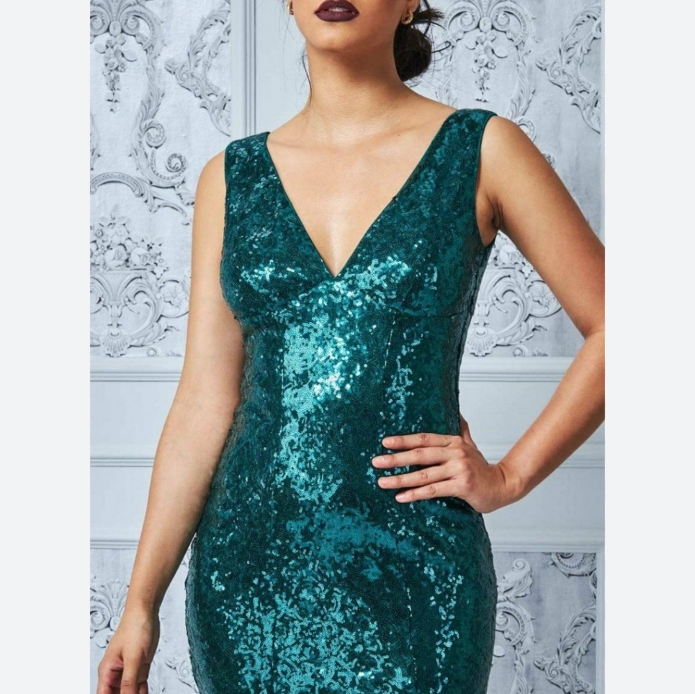 MENDOCINO Sequins Mini dress